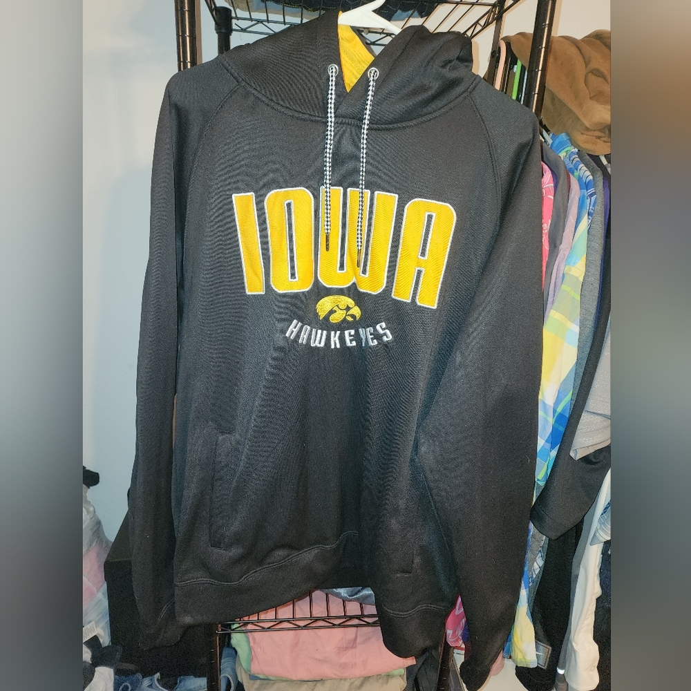 Mens Large Iowa Hawkeye Hoodie